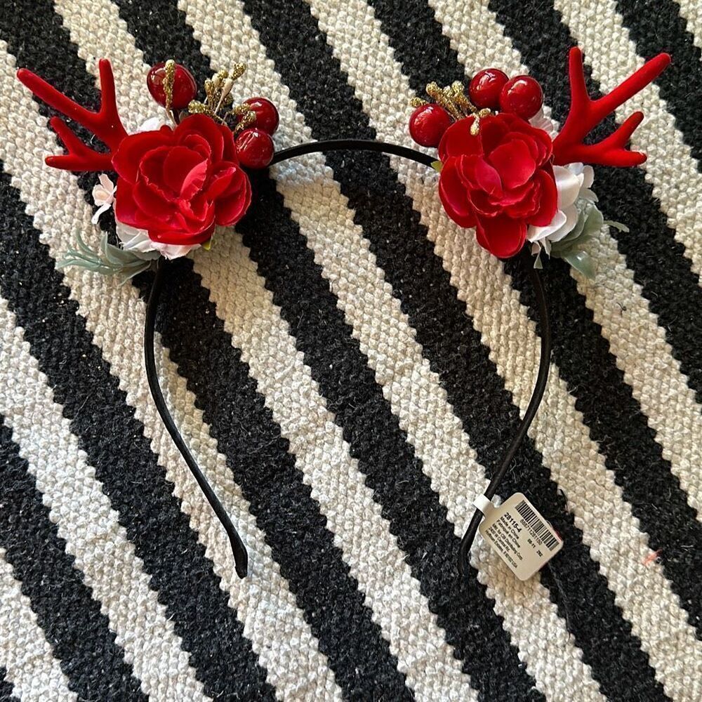 Reindeer headband Christmas headband nwt